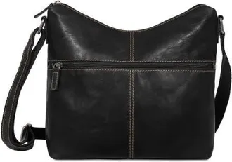 Jack Georges Voyager Uptown Hobo Bag w/Large Front Pocket in Black at Nordstrom