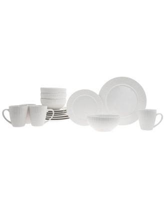 Godinger Inventure Plain 16Pc Dinnerware Set