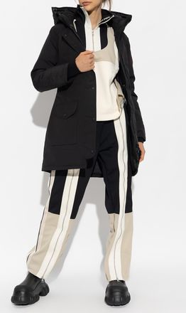 Canada Goose Trillium Hooded Down Jacket, Womens, Black