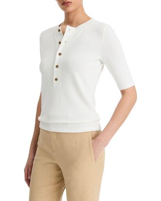 Vince Elbow Sleeve Henley