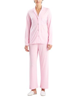 Natori Embroidered Shangri La Notch Pj Set