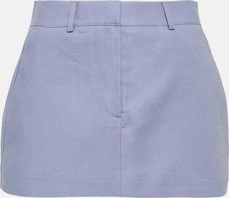 Frankie Shop Isle poplin miniskirt