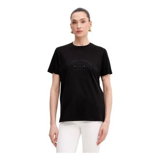 Elisabetta Franchi Mujer, Camisetas, Negro, Talla: M