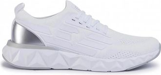 Emporio Armani Ultimate 2.0 Sneakers - Heren - Sneakers - Wit - 40 1/2 EU - Polyester - Schoenen