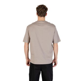 A|X Armani Exchange Logo Pocket Cotton T-Shirt - Brown