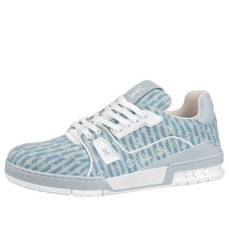 Louis Vuitton LV Trainers Blue Stripes 1ABNLI
