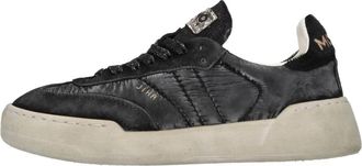 Monoway Jiha Sneakers - Dames - Sneakers - Zwart - 40 EU - Leer - Schoenen