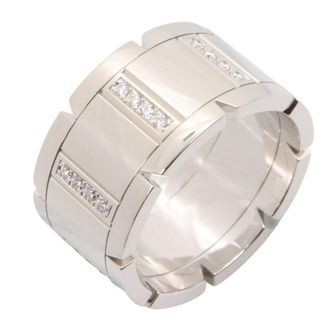 Cartier Silver Clear White Gold (18K) Band Ring (Pre-Owned)