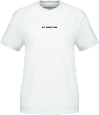 Jil Sander T-Shirts, female, White, Size: M CN SS T-Shirt