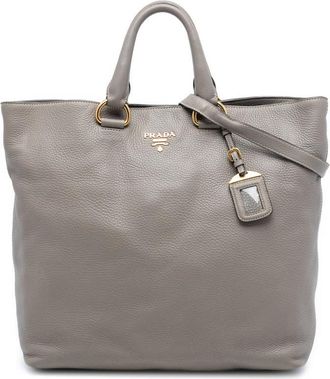 Prada Pre-owned Prada Vitello Daino Open Convertible Tote Ladies 9N3FTTMDPYM5JTPL