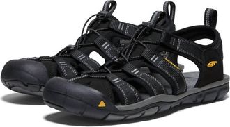 Keen Mens Clearwater Cnx Shoes In Black/gargoyle
