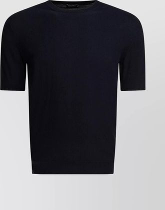 Ermenegildo Zegna crew neck plain design short sleeves