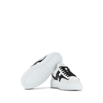 Hogan Bicolor Calf Leather Sneaker - White