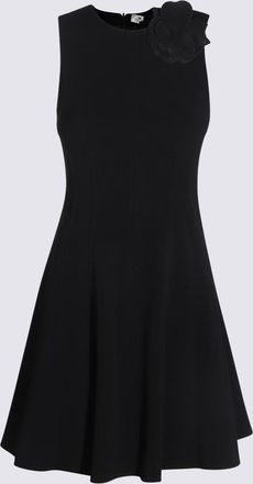 Elisabetta Franchi Black Mini Dress
