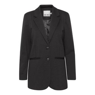 Ichi Ihkate Sus Oversize Blazer - - Jackets - Donna - Nero - XS