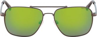 Nautica Mens N4637SP-030 N4637SP 57 030 Sunglasses - Metallic - One Size