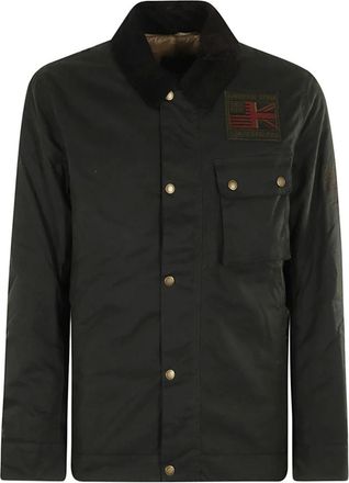 Barbour Jassen, Heren, Groen, M, Katoen, Workers Wax Jacket