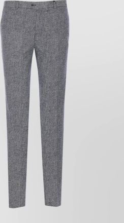 Circolo 1901 regular fit trousers with pockets and belt loops