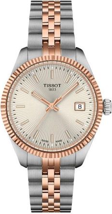 Tissot Ballade Bracelet Watch, 34mm in Champagne at Nordstrom