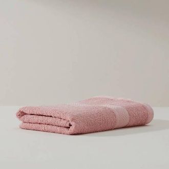 W handdoek basic roze (100x50 cm)