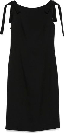 N°21 Abito midi con fiocco - Nero