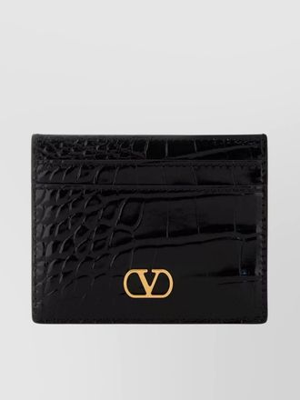 Valentino Garavani leather card holder