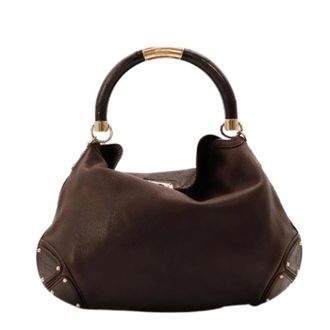 Gucci Pre-owned Handbags, female, Brown, Size: ONE SIZE Pre-owned Le Hobo Indy