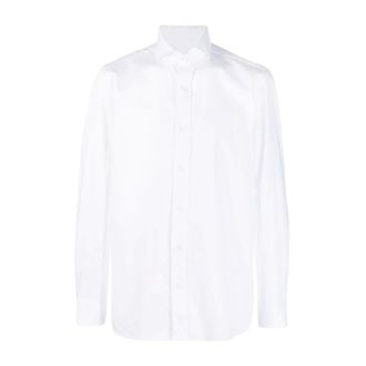 Borrelli Napoli Borrelli, Heren, Overhemden, Wit, Maat: 3XL