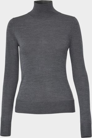 Carolina Herrera Turtleneck Wool-Silk Sweater