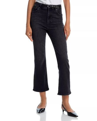 Frame Denim Reboot Crop High Rise Ankle Jeans In Starship