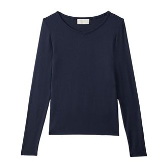 Wakakuu Icons Tops, Dames, Blauw, S, Zoe Top Modal