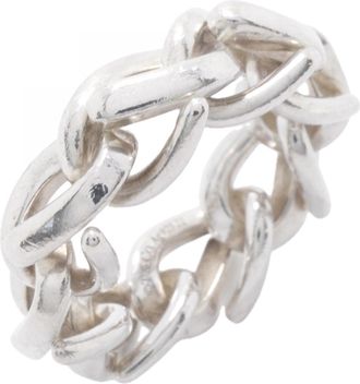 Tiffany & Co. Silver 925 Band Ring (Pre-Owned)