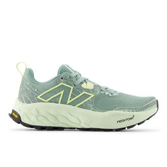 New Balance Mujer Fresh Foam X Hierro v8 en Verde/Amarillo, Talla 36.5