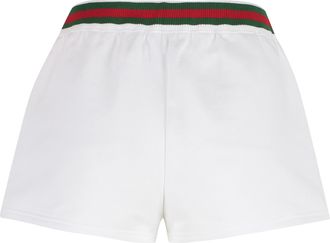 Gucci Womens Cotton Shorts White