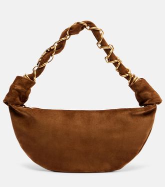 Saint Laurent Bolso al hombro Amalia Mini de ante