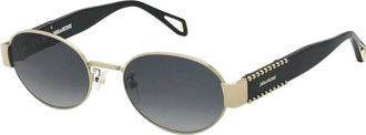 Zadig&Voltaire Szv 504 Zonnebril - unisex - Zonnebrillen - Geel - 54 MM - Accessoires