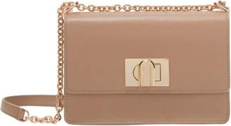 Furla Cross Body Bags, female, Beige, Size: ONE SIZE 1927 Mini Crossbody 20