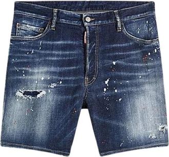 Dsquared2 Hombre, Pantalones cortos, Azul, Talla: S