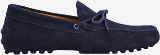 Tod's Blue Slip-on Loafers