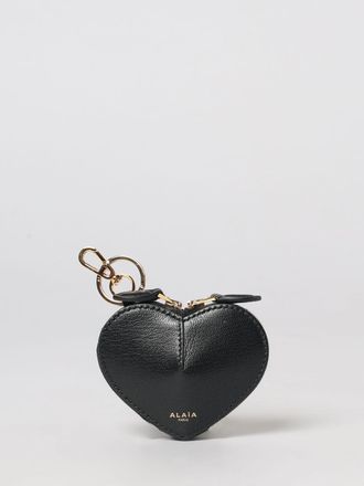 Alaia Portafoglio a cuore Le Caur in pelle di vitello con zip