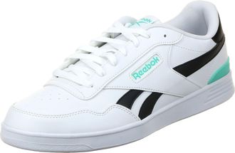 Reebok Court Advance Clip White/Black/TEAMTEAL Unisex Tennis Shoes