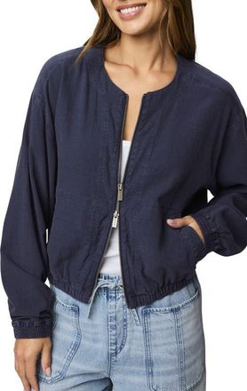 Splendid Clea Bomber Jacket in Navy Blue at Nordstrom, Size X-Small