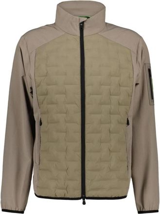 HUGO BOSS Jassen, Heren, Bruin, XL, Leer, Lichte Jas
