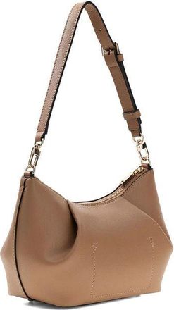 Guess Womens Shoulder Bag Beige Polyurethane - Shoulder-Bags