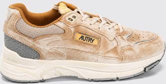 Autry Sneakers Hyperway in pelle scamosciata bicolore con effetto usurato