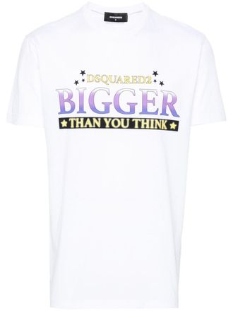 Dsquared2 Katoenen T-shirt - Wit