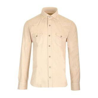 Barba Dandy Shirt - male - Barba - Casual Shirts - Beige - 3XL - Shirts