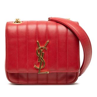 Saint Laurent Pre-owned Saint Laurent Small Lambskin Monogram Vicky Chain Bag Ladies GNR538439.0918