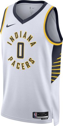 Nike Indiana Pacers Association Edition Nike Mens Dri-FIT NBA Swingman Jersey in White | DN2079-103