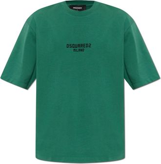 Dsquared2 Uomo, Top, Verde, M, new